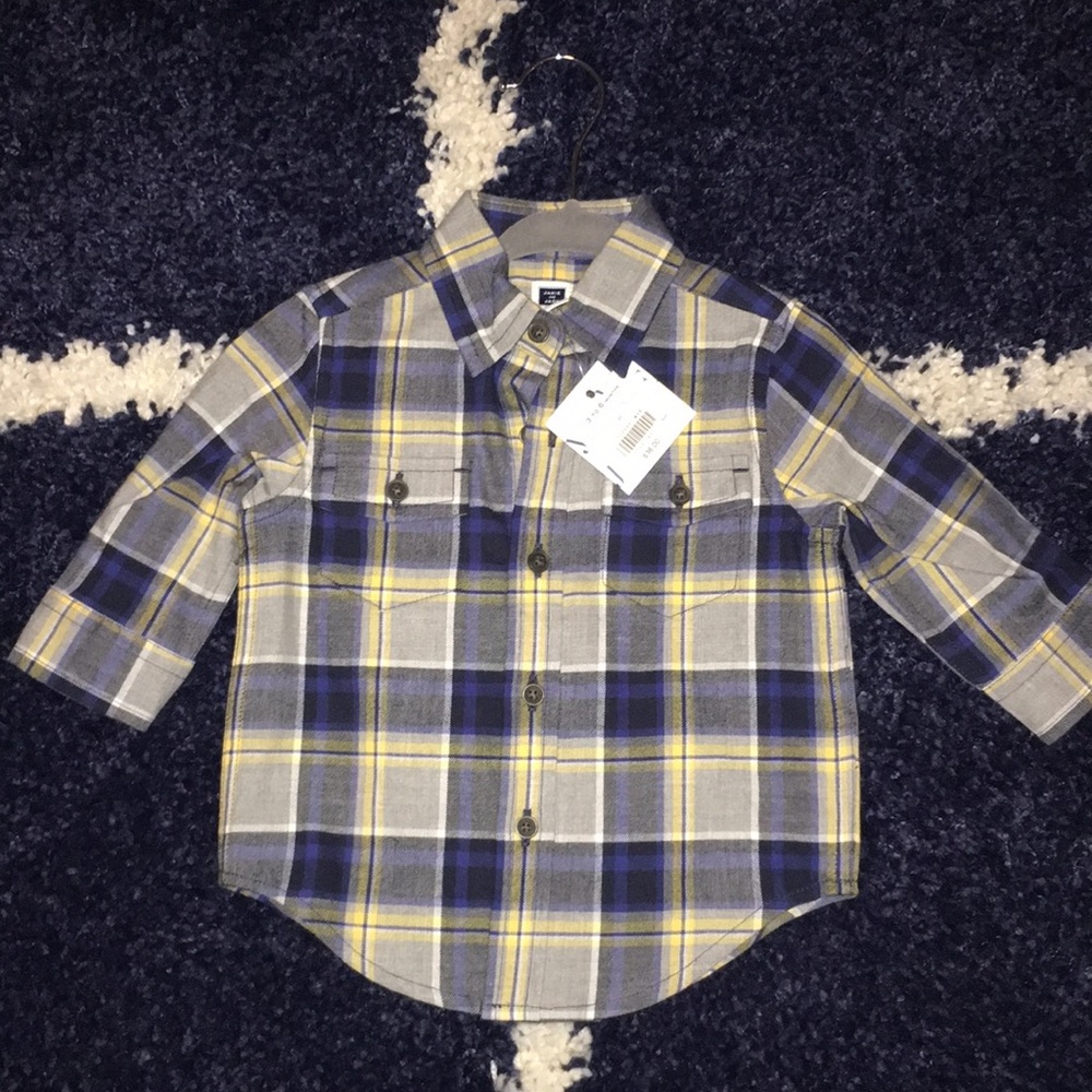 NEW Janie and Jack button down shirt